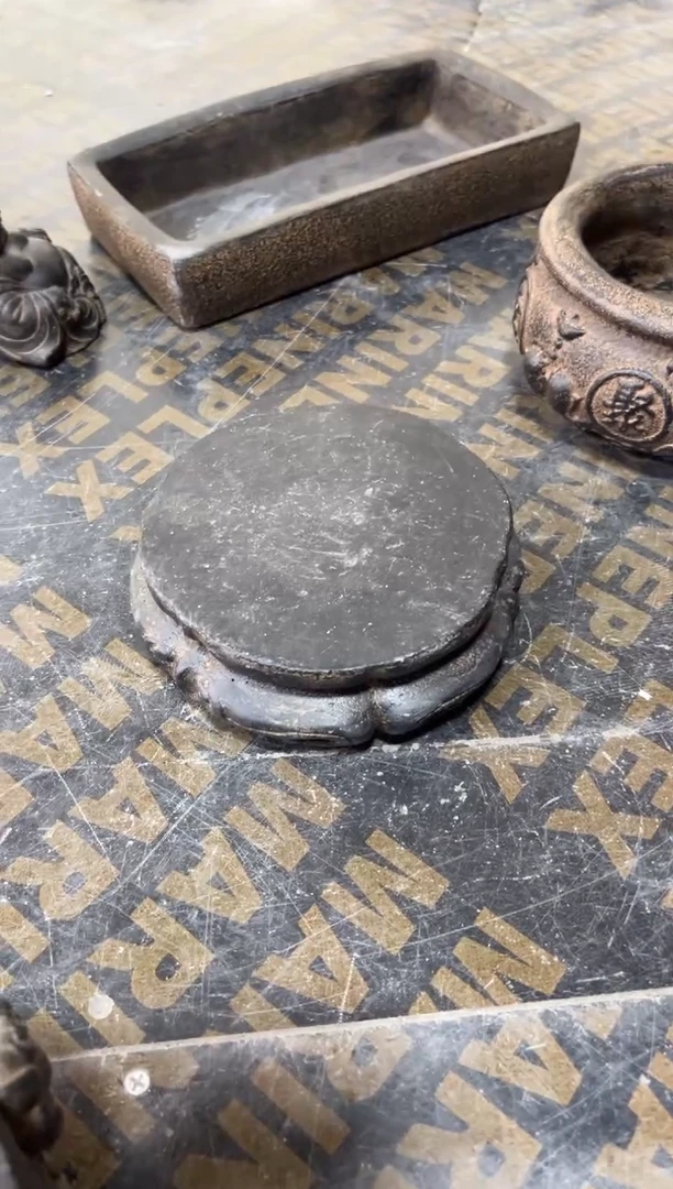 陶土【火山泥】金箍坛底座