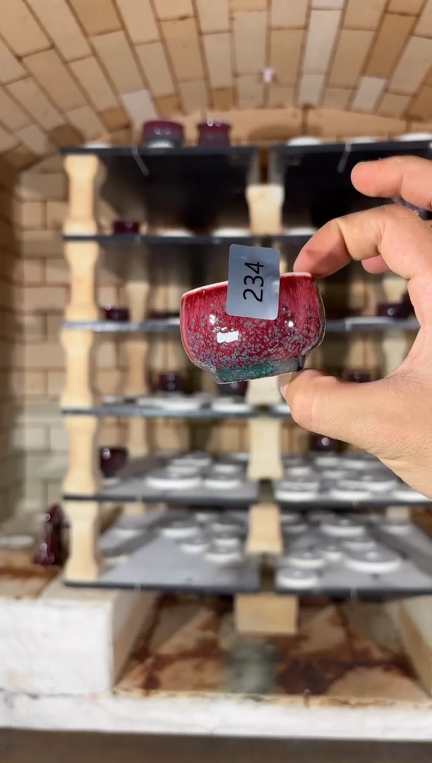 杯精品窑变钧瓷茶器