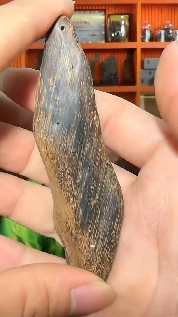 沉香手把件218号多样性发一