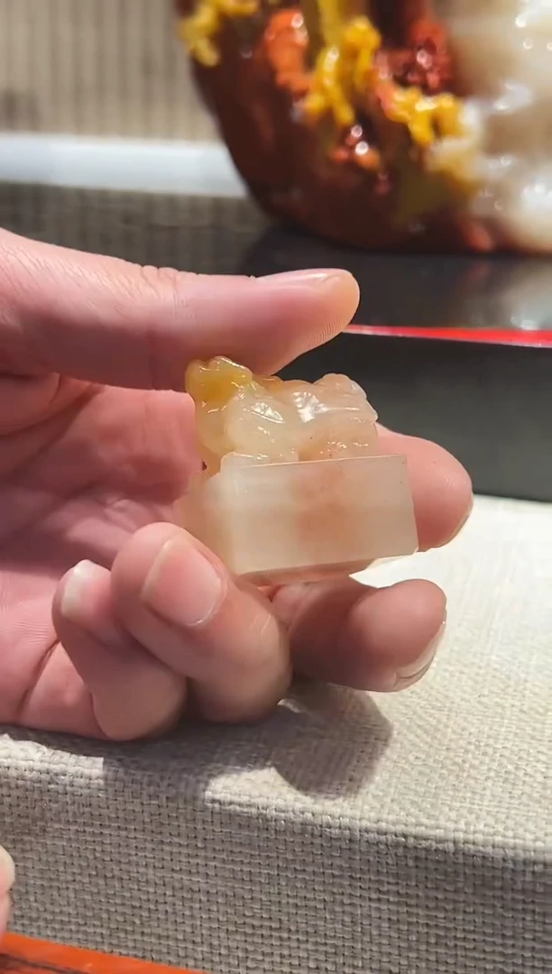 【闪购商品】寿山石印石原印石一个0144537