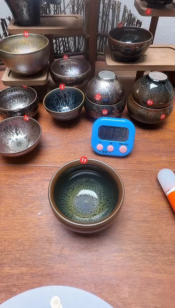 茶盏往****️11号建盏工匠茶器