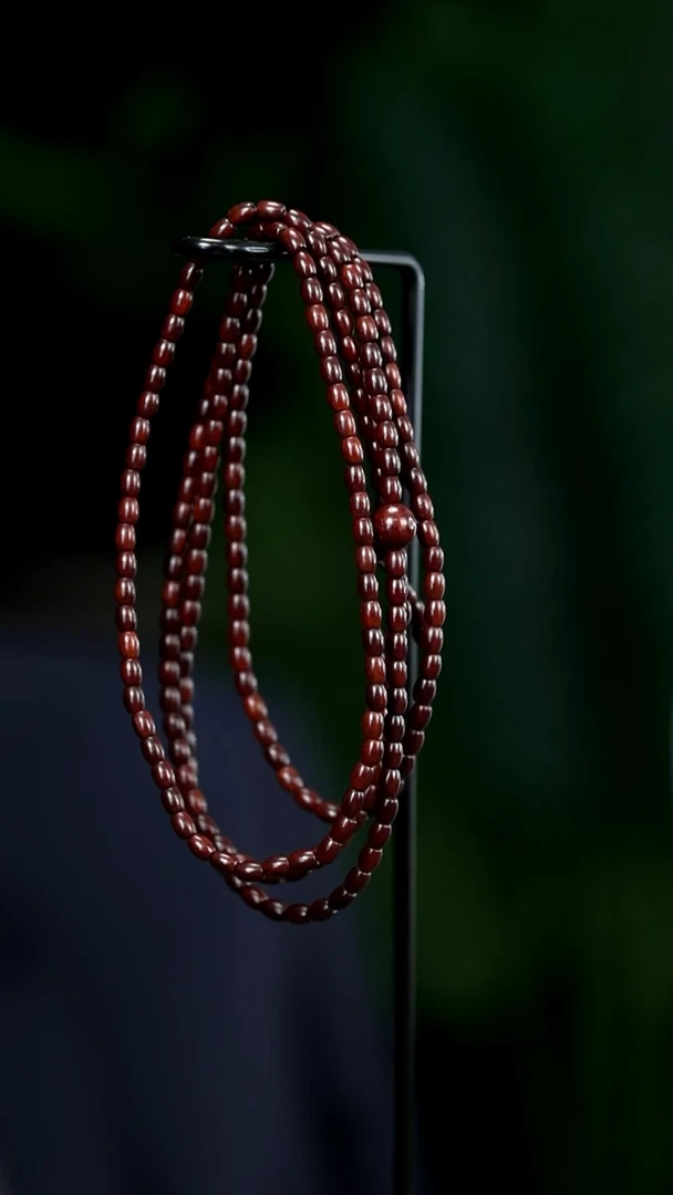 檀香紫檀（小叶紫檀）手串/手链印度小叶紫檀 米珠 4x5x216