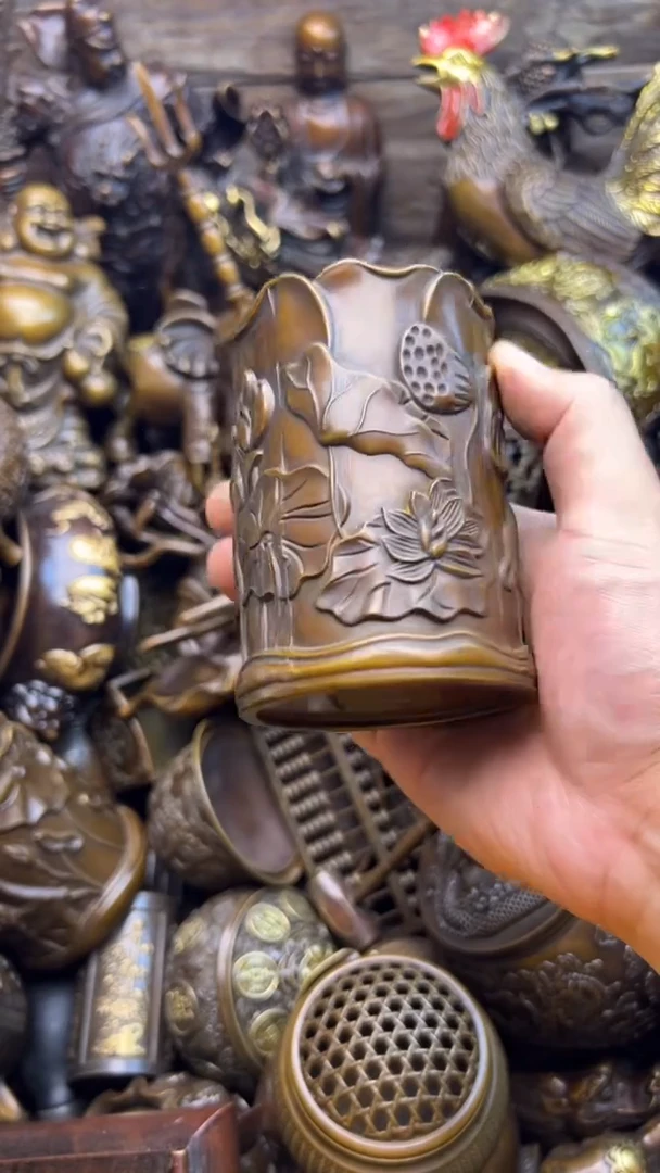 精美铜器，点击下单