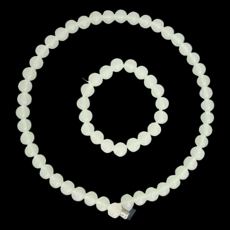 【芳芳专属】月光珠圆玉润珐琅妈妈链+手串DH6187