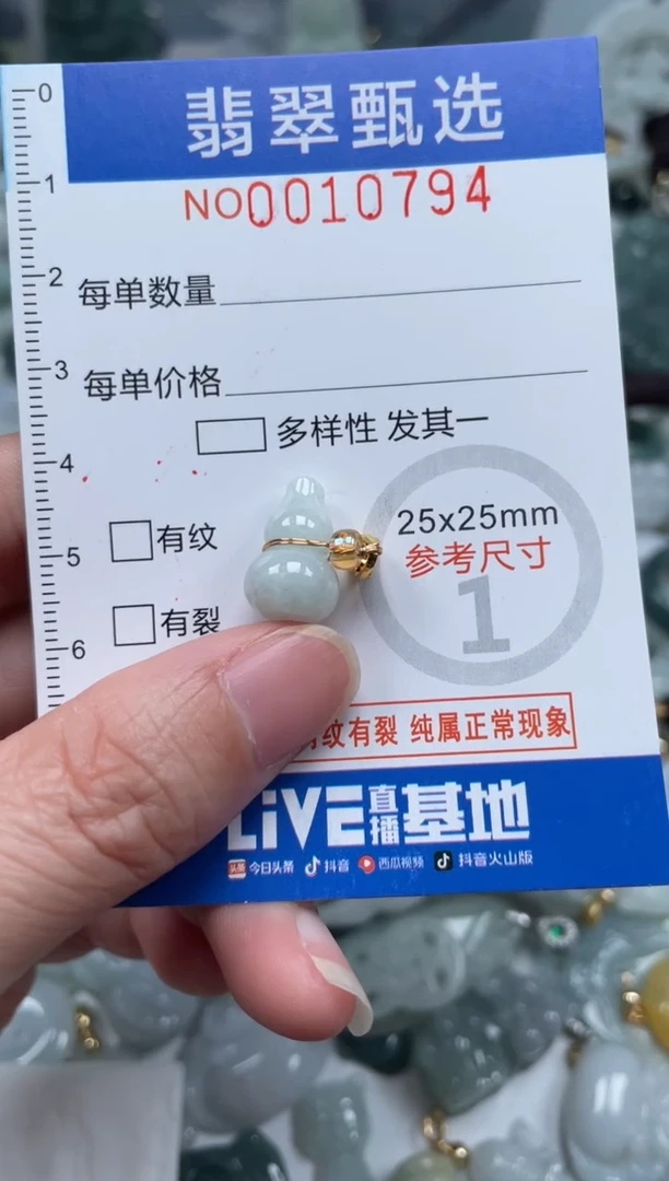 颈饰未镶嵌翡翠10794