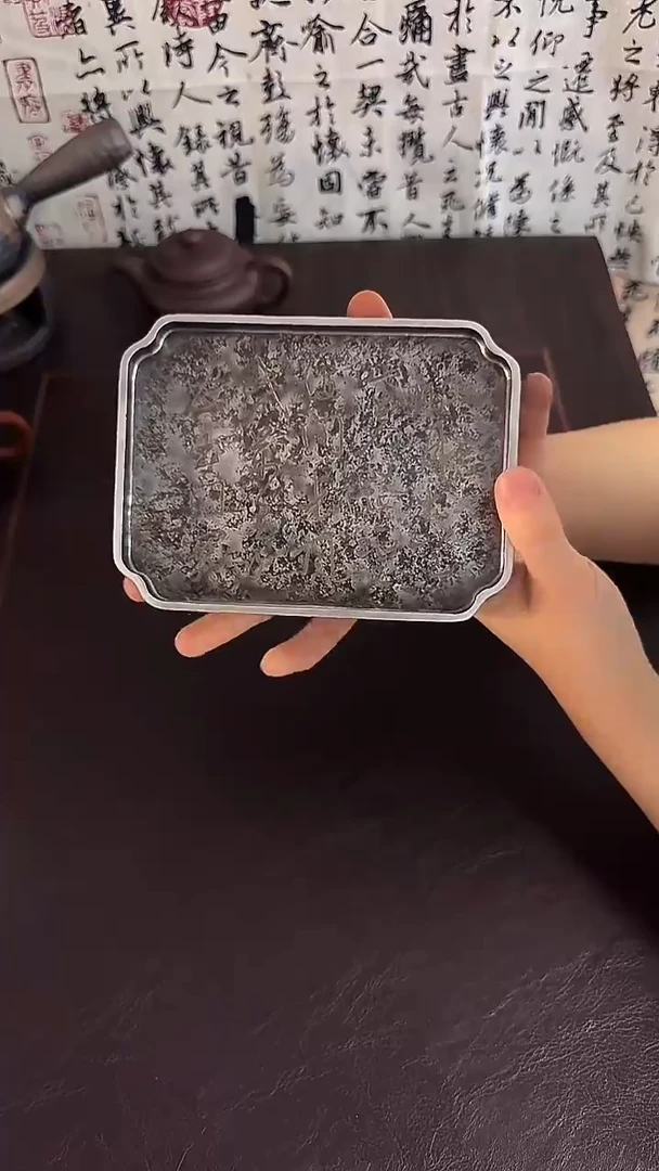 金属全手锡干泡盘茶盘