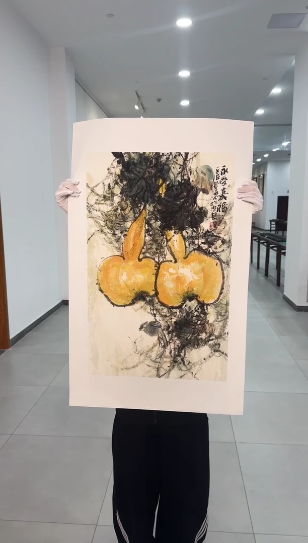 国画13送书众合郝凤先老师作品