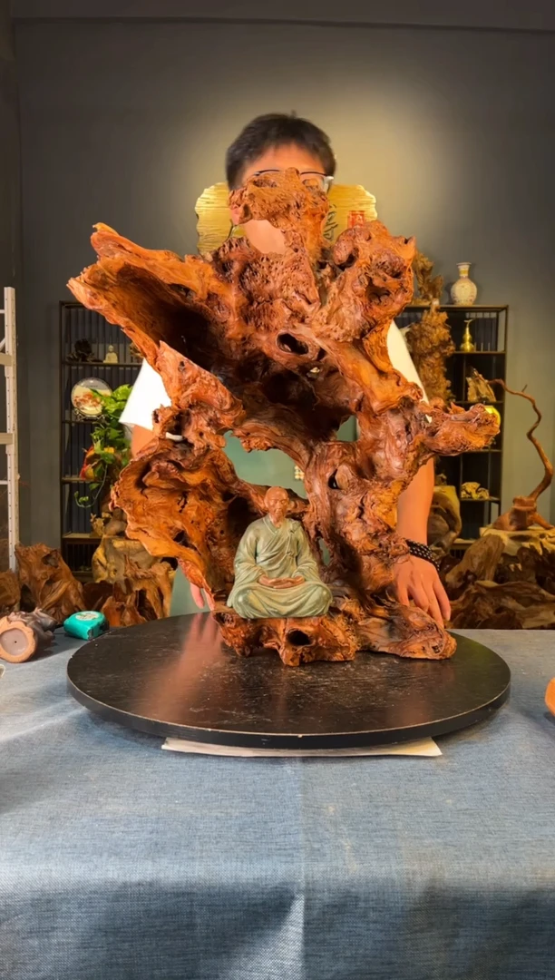 木卢师傅根艺作品（不包含人物摆件）