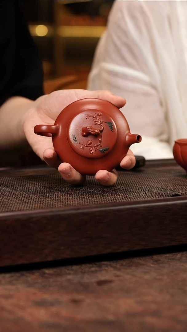 茶壶紫砂李丹扁树桩