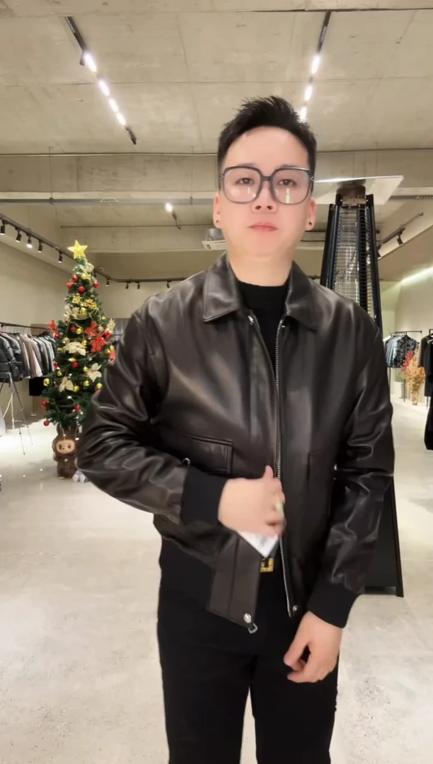 蒋*50码（125-140斤）真皮羊皮夹克