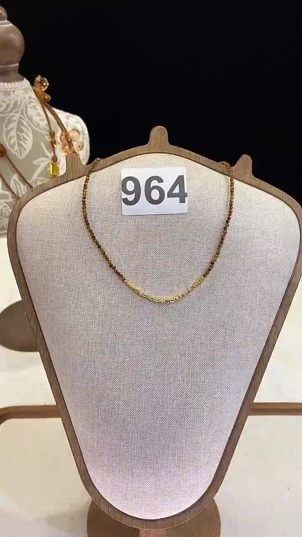 项链钛钢淡水珍珠964