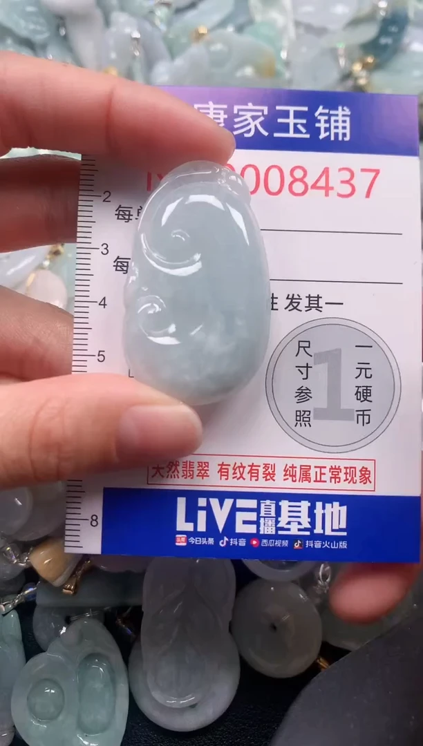 颈饰未镶嵌翡翠8437