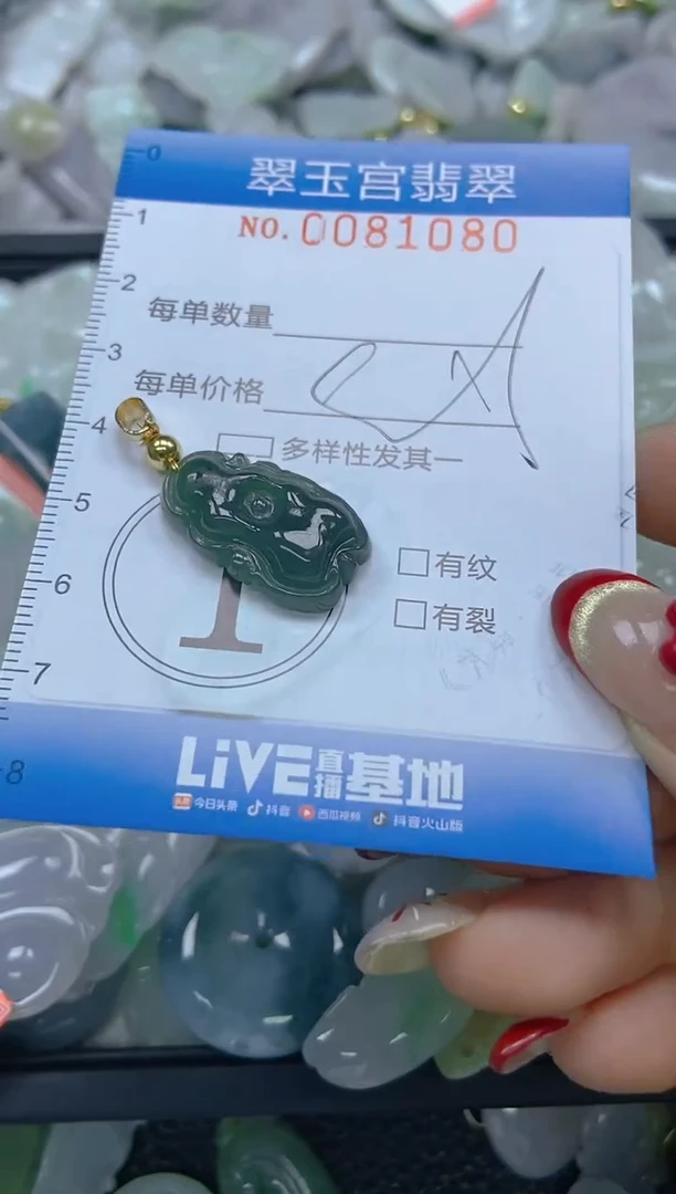 【闪购商品】翡翠颈饰未镶嵌闪购0081080