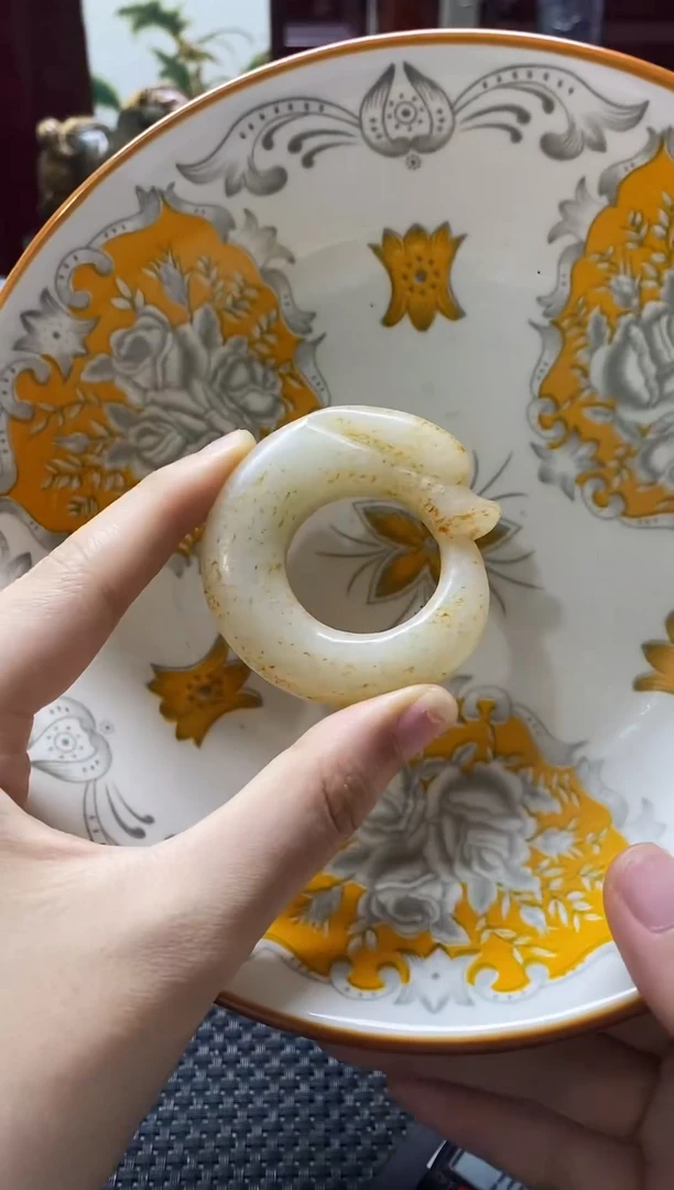瓷片瓷片 瓷器 摆件 1个