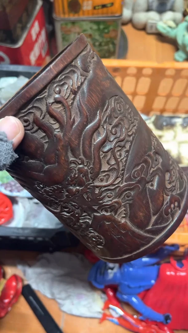 手工艺品琉璃古****铺摆件