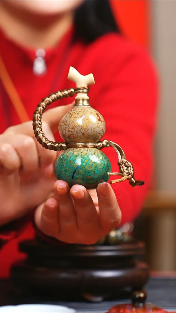 【闪购商品】JQ177过年礼臻选大漆酒葫芦