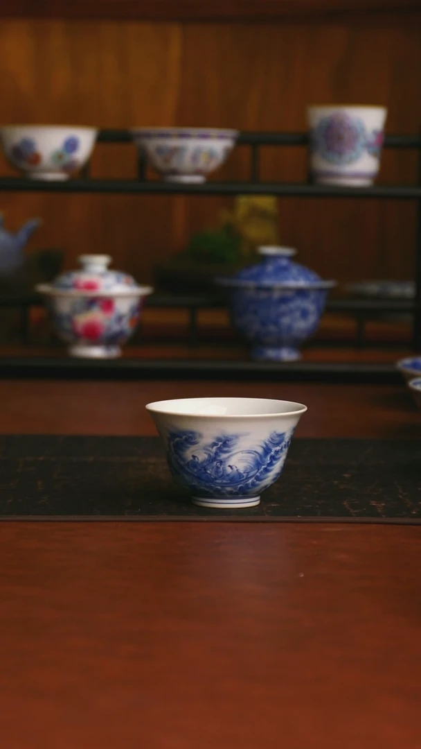 景德镇手工手绘的8