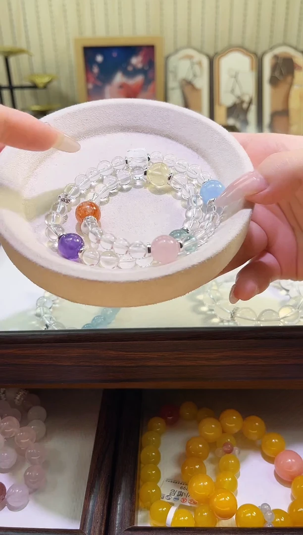 未镶嵌手链水晶3