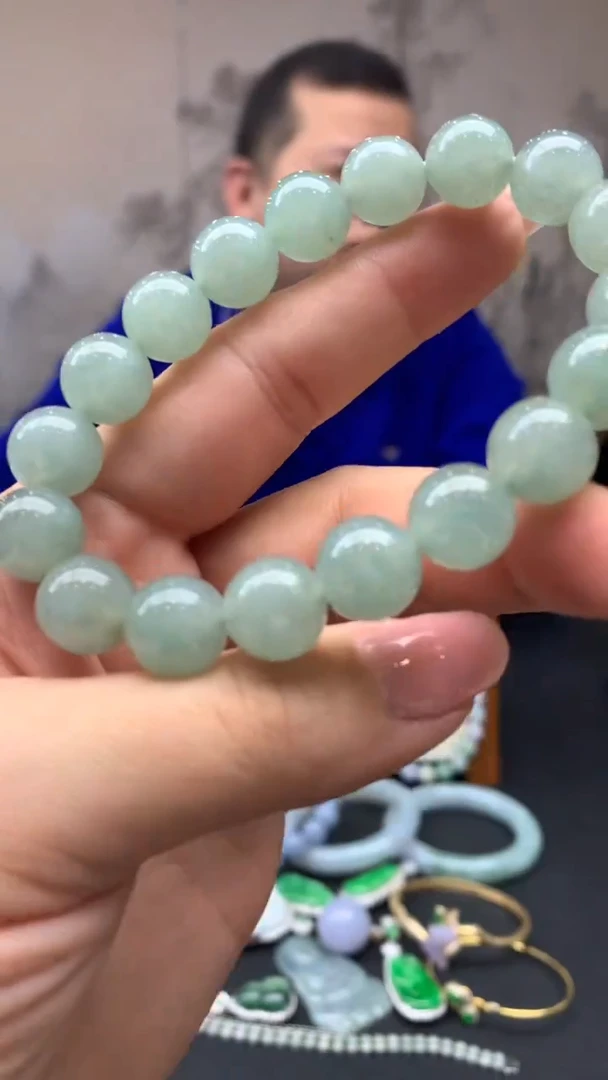 【闪购商品】翡翠手串未镶嵌27-天然翡翠