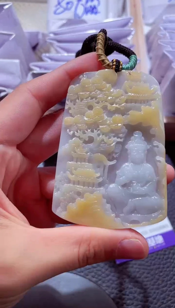 颈饰未镶嵌翡翠00002604观音