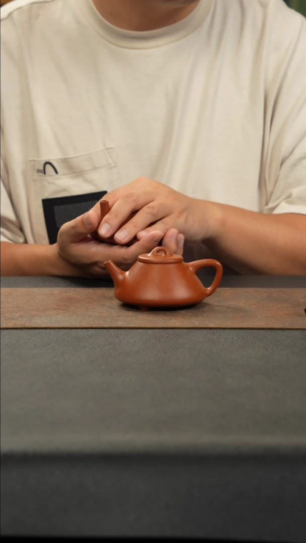 茶壶紫砂子冶石瓢