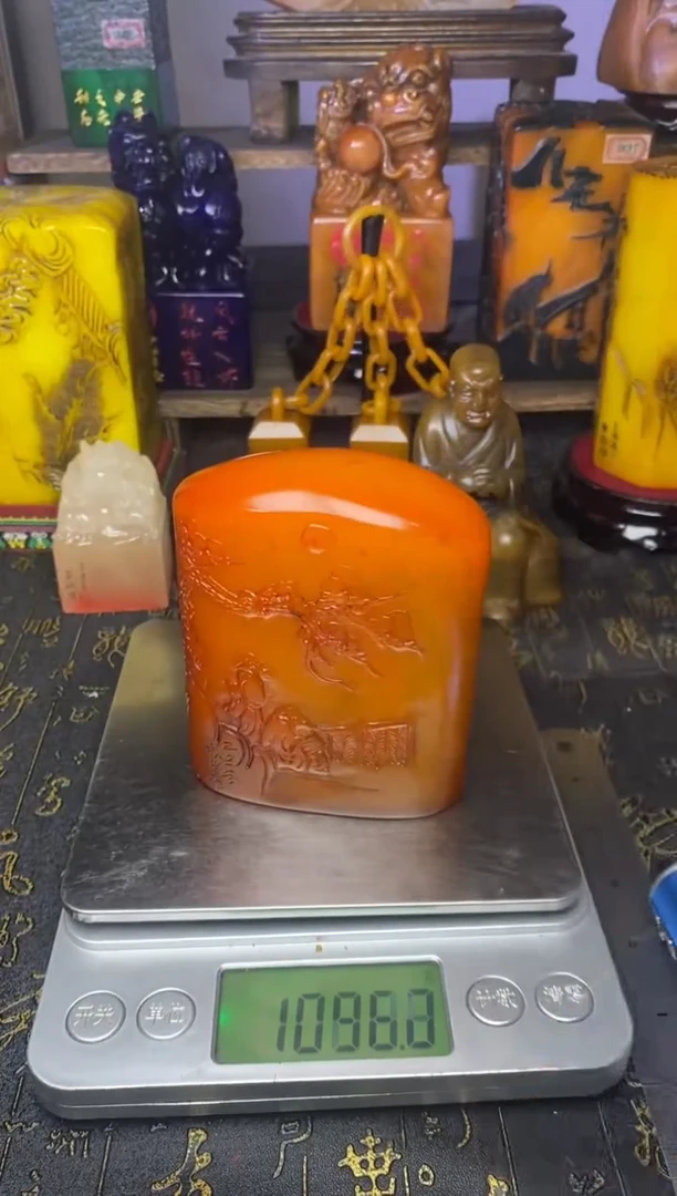 寿山石印石纯天然篆刻石料