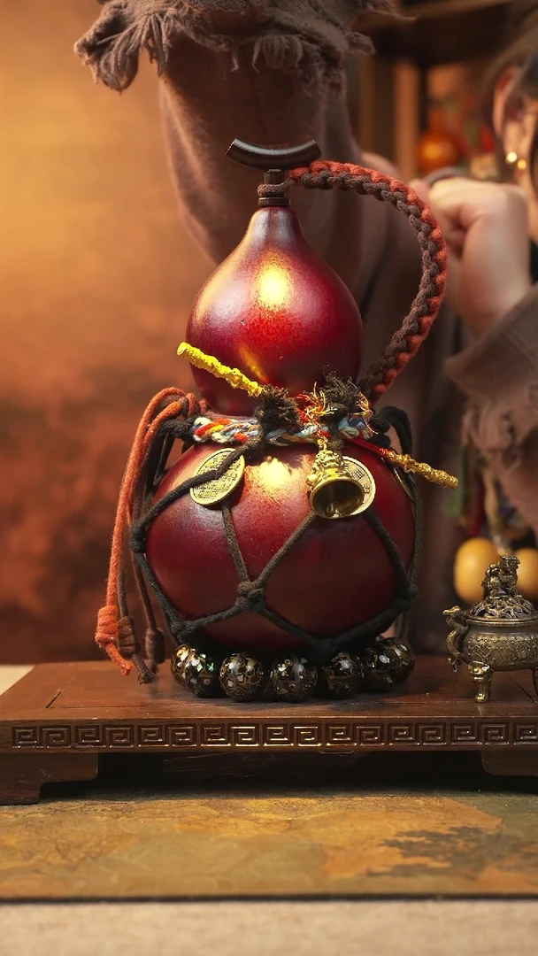 560大漆一物一拍记葫堂出品【不带手串】