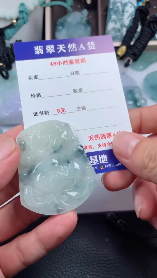 翡翠未镶嵌颈饰