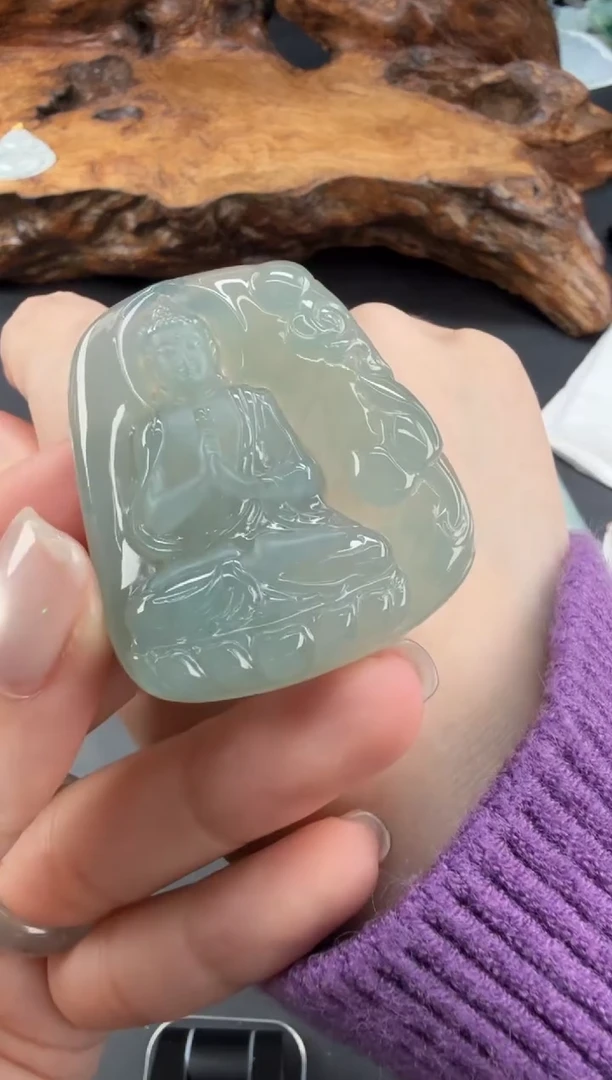 吊坠(不含链)未镶嵌翡翠翡翠饰品-175