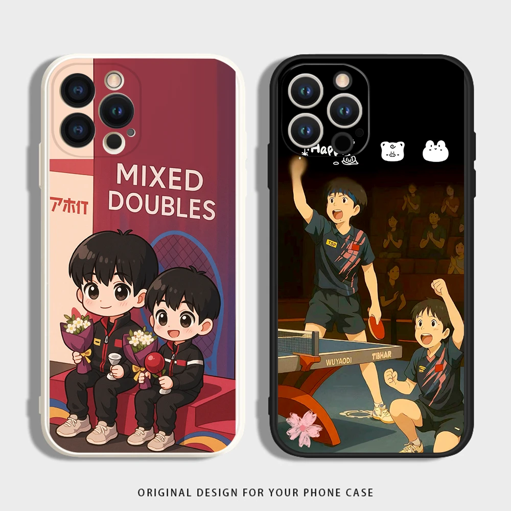 漫画版莎头组合适用iphone16苹果15手机壳小米OPPO华为VIVO一加