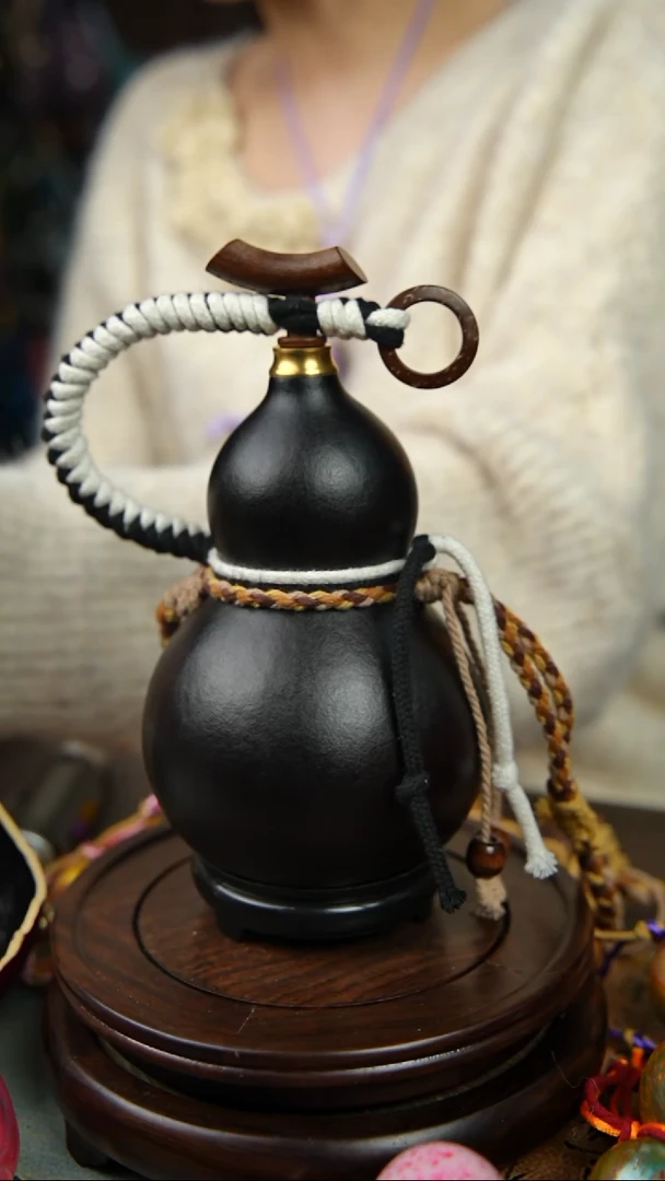 196号500ml左右非遗大漆酒葫芦