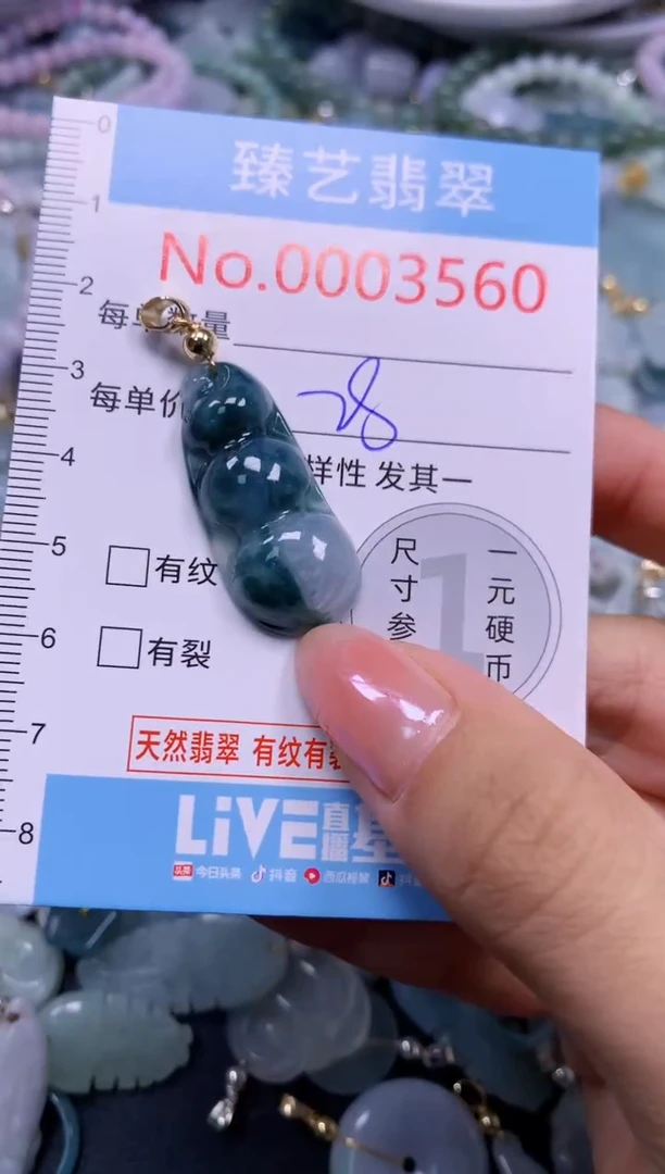 颈饰未镶嵌翡翠3560
