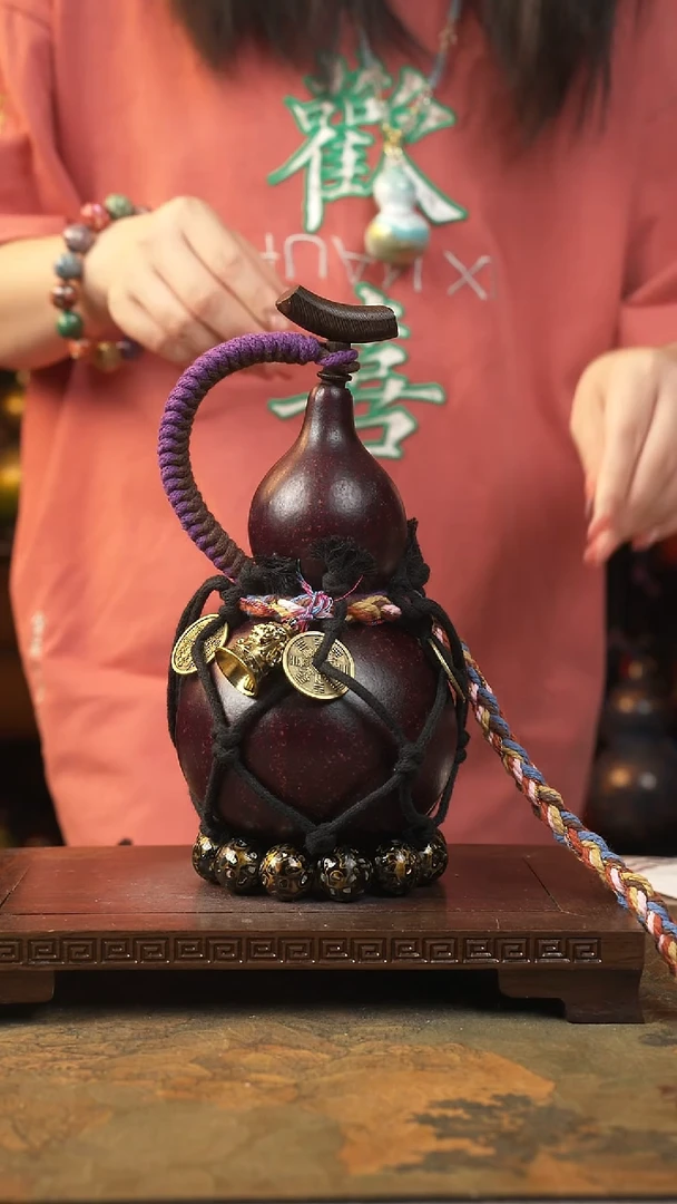 082云匠大漆酒葫芦一物一拍