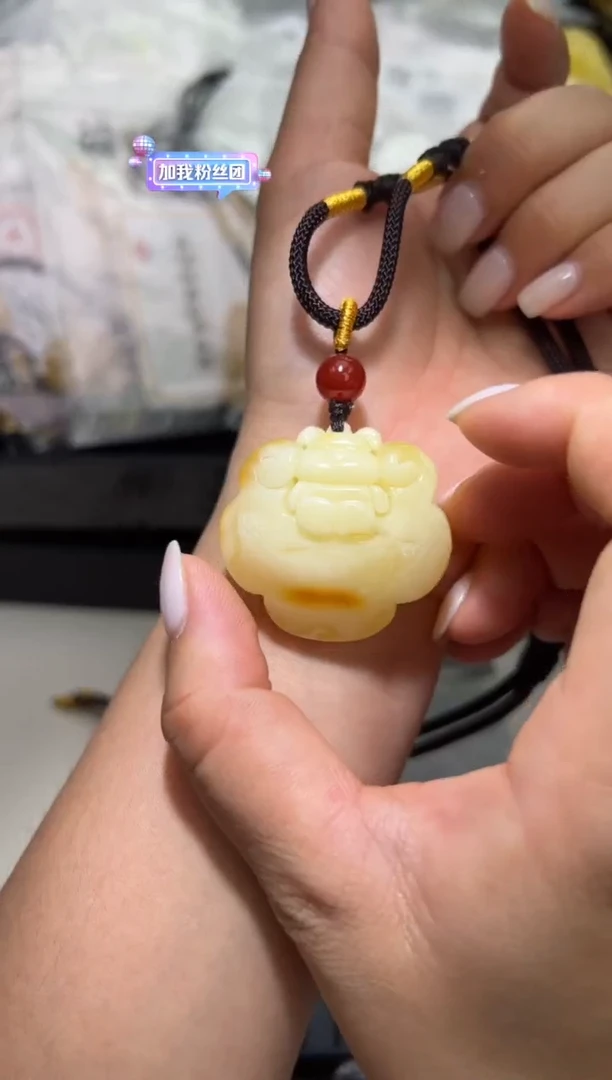 裸石琥珀未镶嵌琥珀蜜蜡吊坠