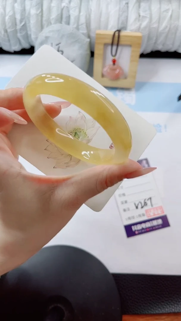 石英质玉手镯未镶嵌多样性发货V267