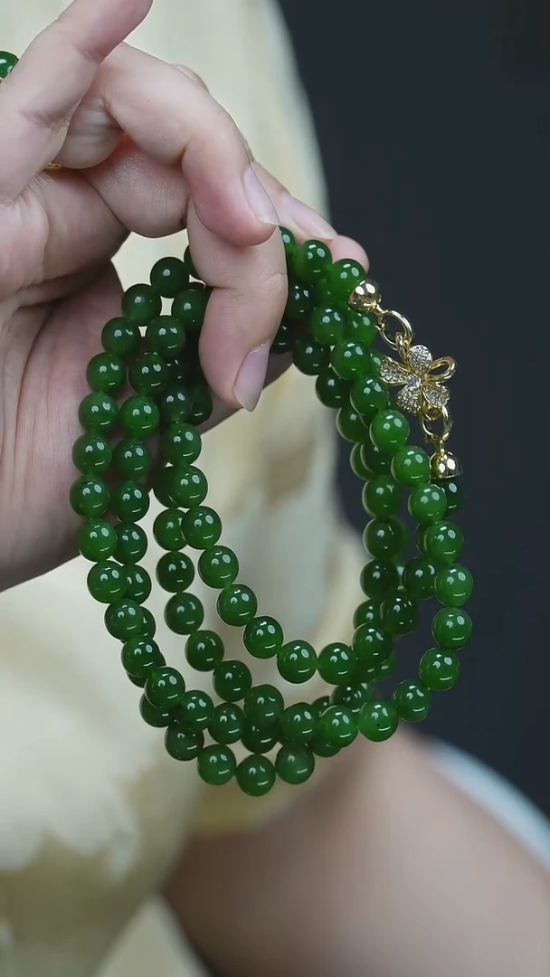 和田玉未镶嵌项链11