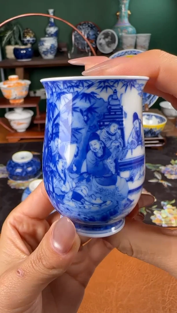 杯仪贤堂竹林七贤玉兰杯