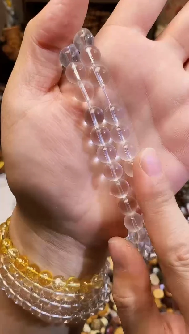 【闪购商品】查罗石手绳未镶嵌白水卡10半成品