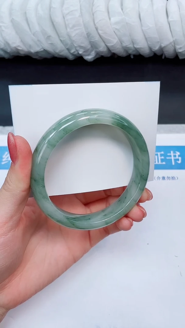 未镶嵌手镯石英质玉A11-61`62`63