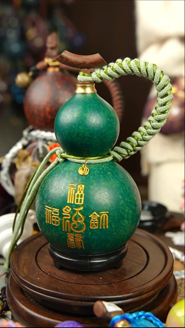 165号500ml左右非遗大漆酒葫芦