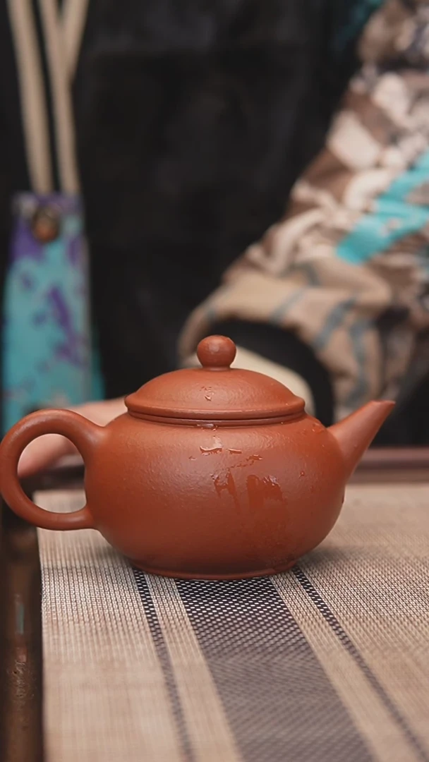 【闪购商品】紫砂茶壶生砂朱泥水平