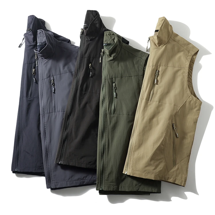 好穿 塑型！户外防风防水抗撕裂透气男女情侣机能风背心坎肩