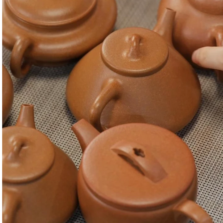 梵山暮云  桃花泥 随机一把紫砂壶 可退 不挑