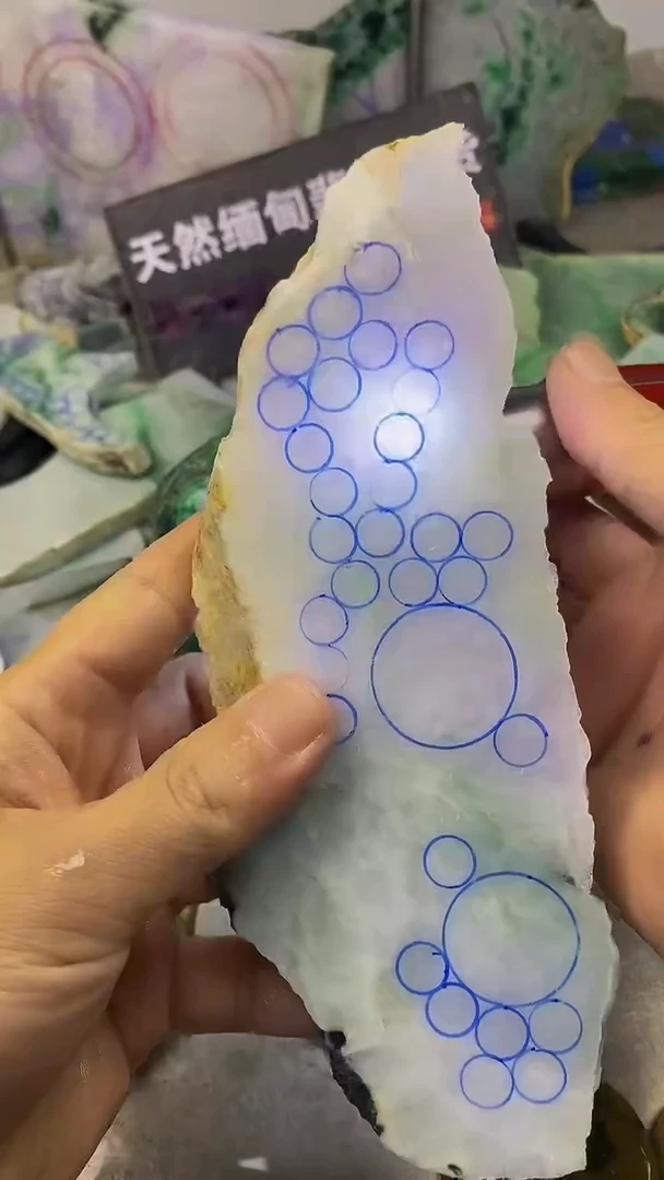 裸石翡翠天然缅甸翡翠A货175