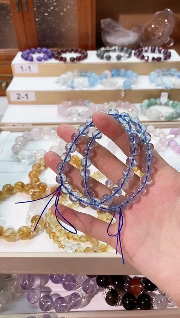 【闪购商品】水晶手串未镶嵌海蓝宝手串