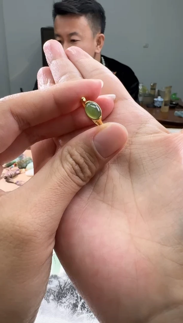 颈饰未镶嵌和田玉【瑞睿珠宝】和田玉戒指 （多样性发货）