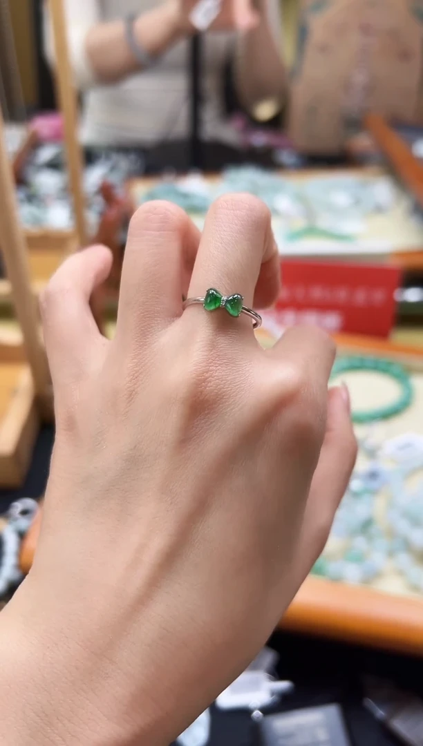 【闪购商品】翡翠戒指18K金镶嵌DFZ0224-151