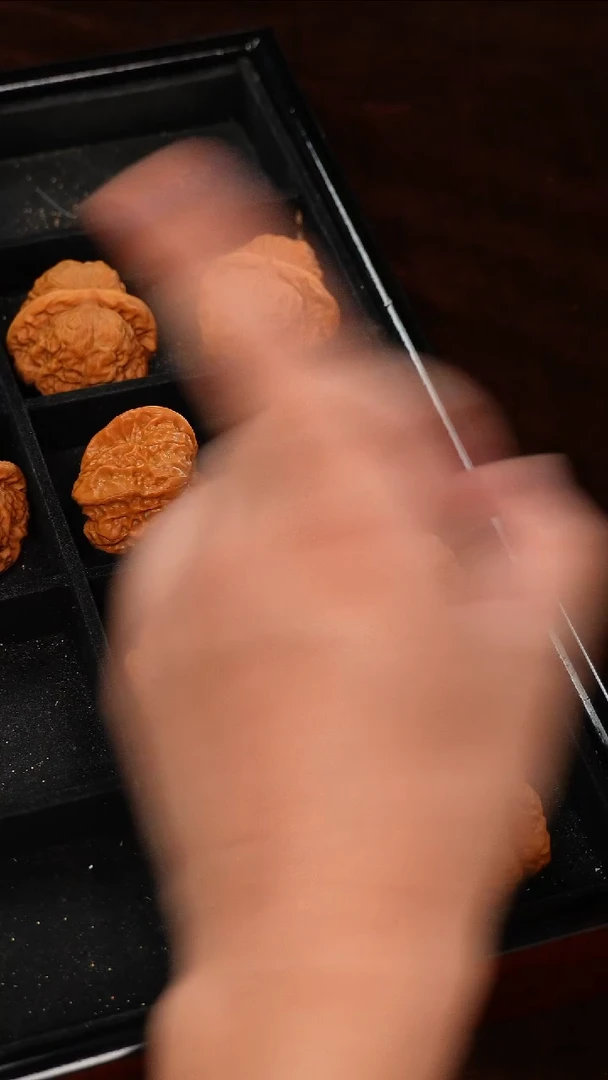 文玩核桃把件42哈莫头