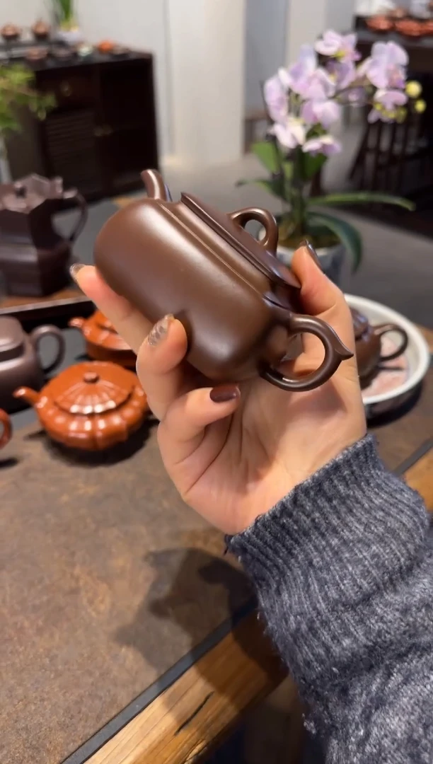 【闪购商品】紫砂茶壶长四方 紫砂壶