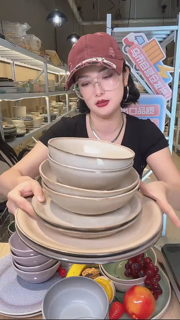 瓷100高温釉下彩陶瓷餐具